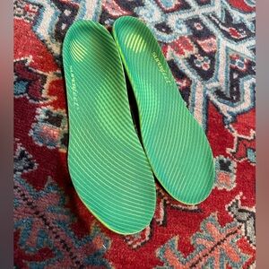 Superfeet Green All Purpose High Arch Size C Insoles— Women’s 6.5-8, Men’s 5.5-7